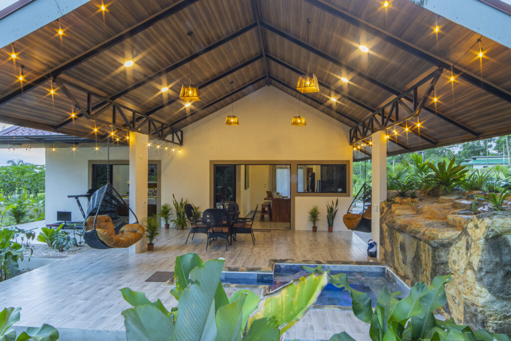 luxury villa in la fortuna costa rica near arenal volcano surrounded by nature